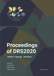 Proceedings of DRS2020 International Conference, Vol. 1: Synergy, Situations