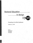 Proceedings of the 1st Conference on Doctoral Education in Design (1998) by Richard Buchanan, Dennis P Doordan, Lorraine Justice, and Victor Margolin
