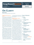 Design Research Quarterly Volume 3 Issue 1