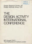 Call for Papers for the 1973 Design Activity International Conference